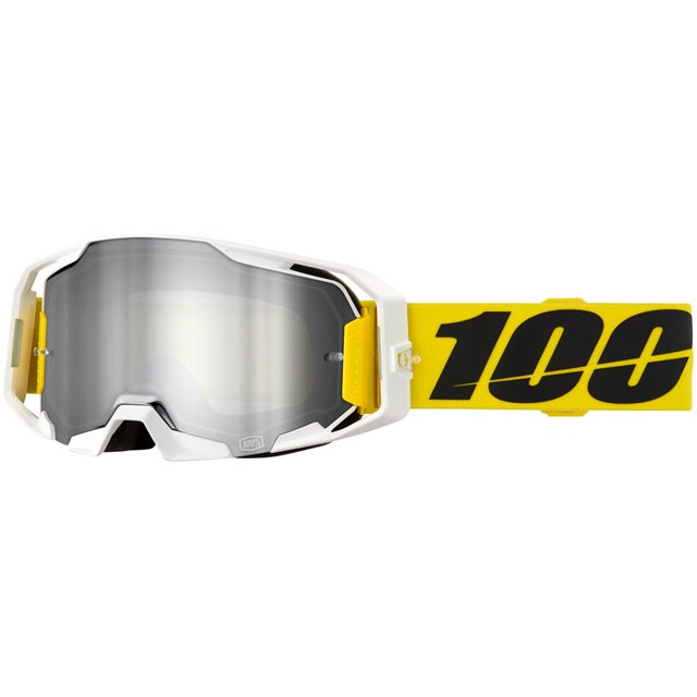 [EW0197] 100% ARmatic Goggle Valera - Silver Mirror Lens