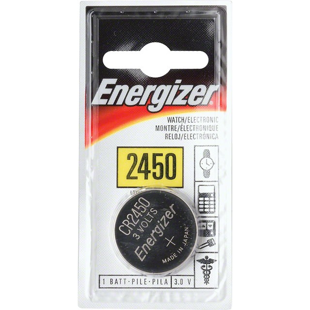 [BA0124] Energizer CR2450 Lithium Battery: Each