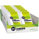GU Energy Chews - Salted Lime, Box of 12 Bags