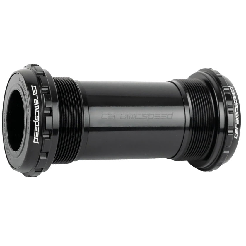 [115518] CeramicSpeed BSA Threaded BB Alpha, Gravel, Shimano, Black