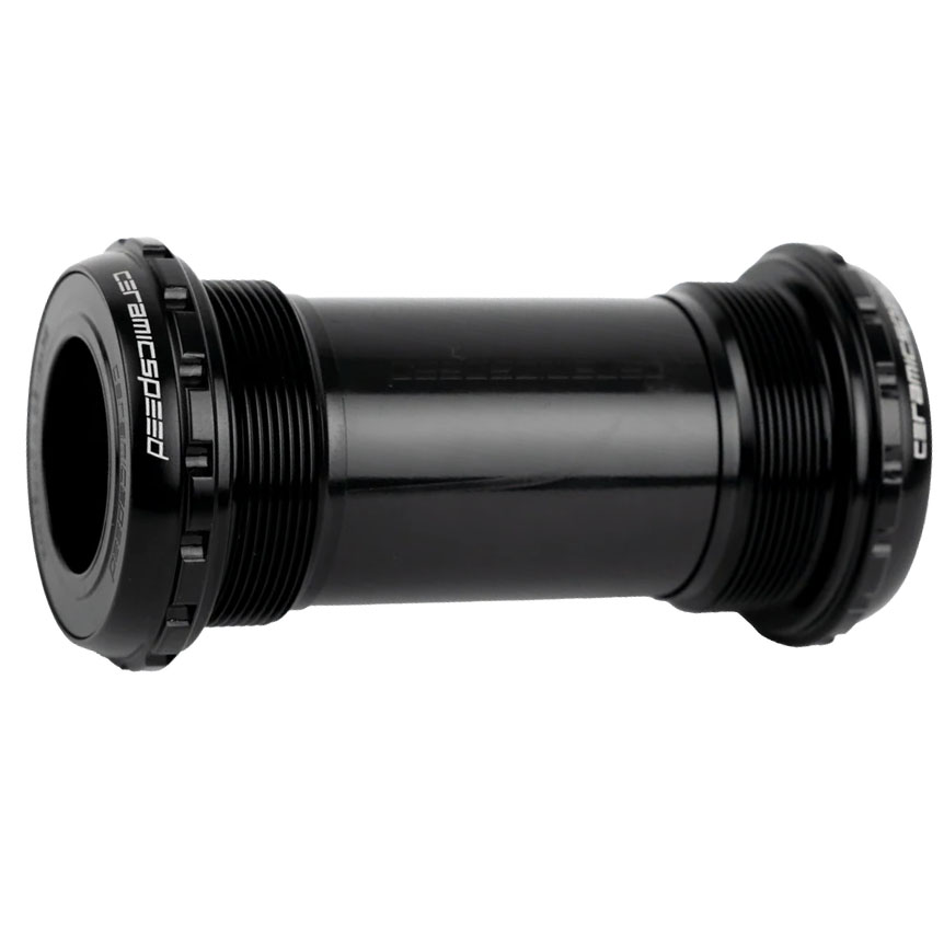 [115415] CeramicSpeed ITA Threaded BB Alpha, Road, Shimano, Black