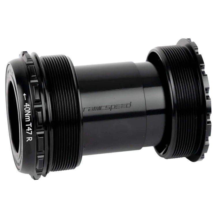 [115540] CeramicSpeed T47a Threaded BB Alpha, Gravel, SRAM, DUB Black
