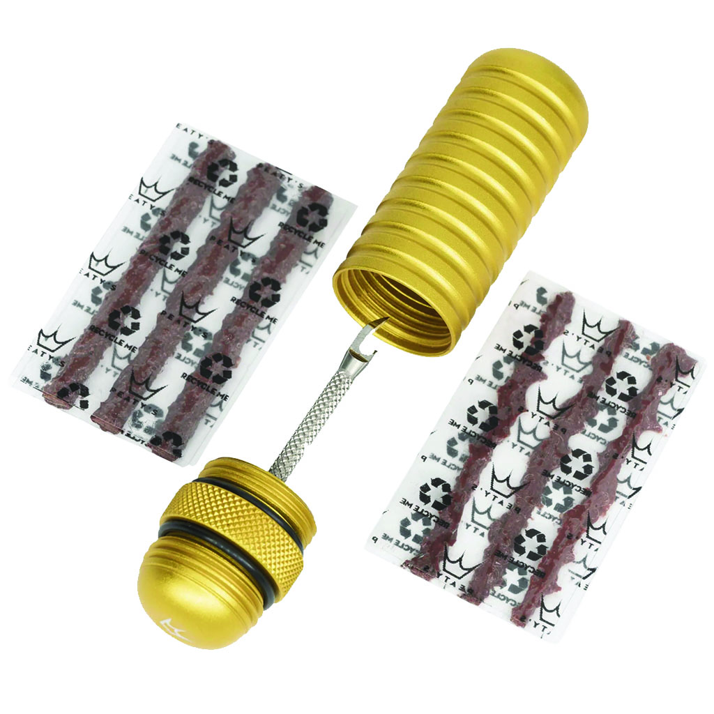 [PPR-TPP-GLD] Peaty's Holeshot Tubeless Puncture Plug Tool, Gold