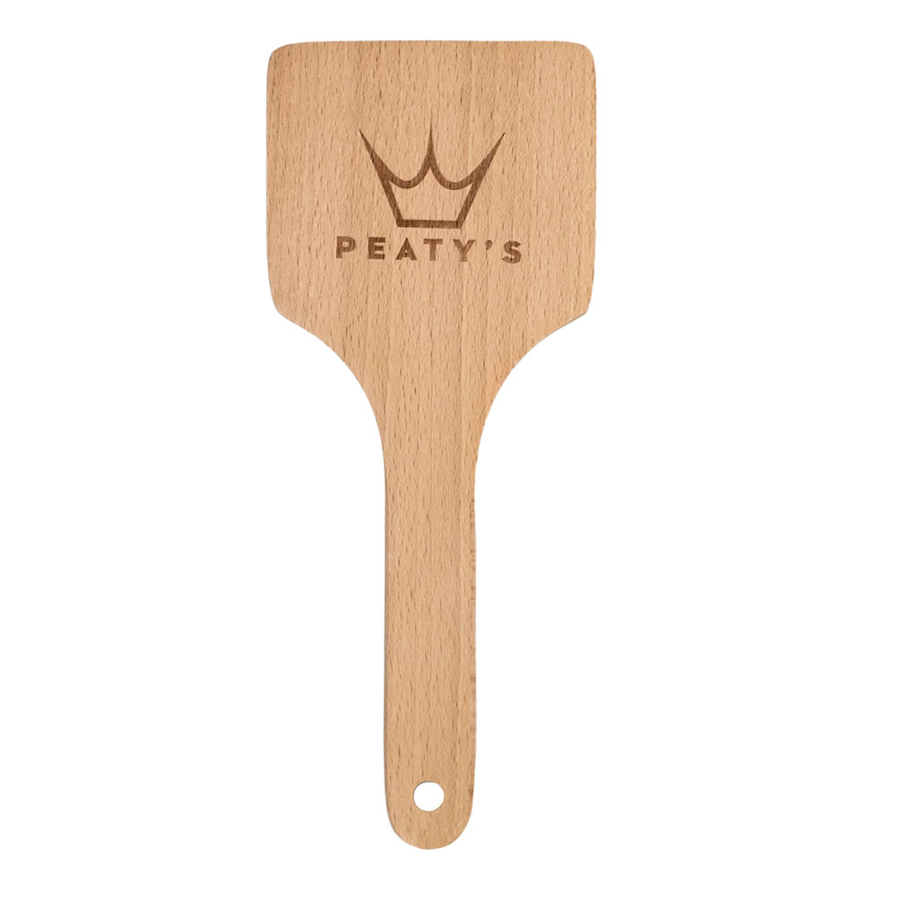 [PBR-TYR] Peaty's Wide Head Tire Brush, Beech Wood
