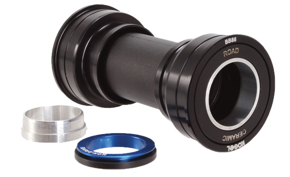 [BB86-24GXP-R] Kogel Bearings BB86-24 (Road) Alloy Bottom Bracket - Black