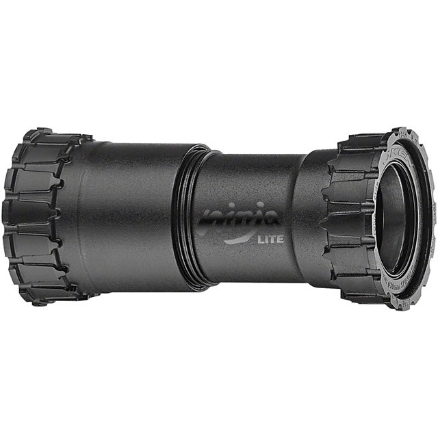 [DBB38630P-BKTK] Token Ninja Lite BB38624P Press Fit Thread Together Bottom Bracket - BB386/BB392, 30mm, Black