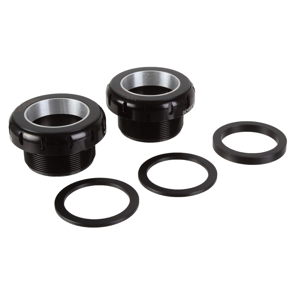 [BSA-DUB-C] Kogel Bearings BSA-DUB (Cross) Alloy Bottom Bracket - Black