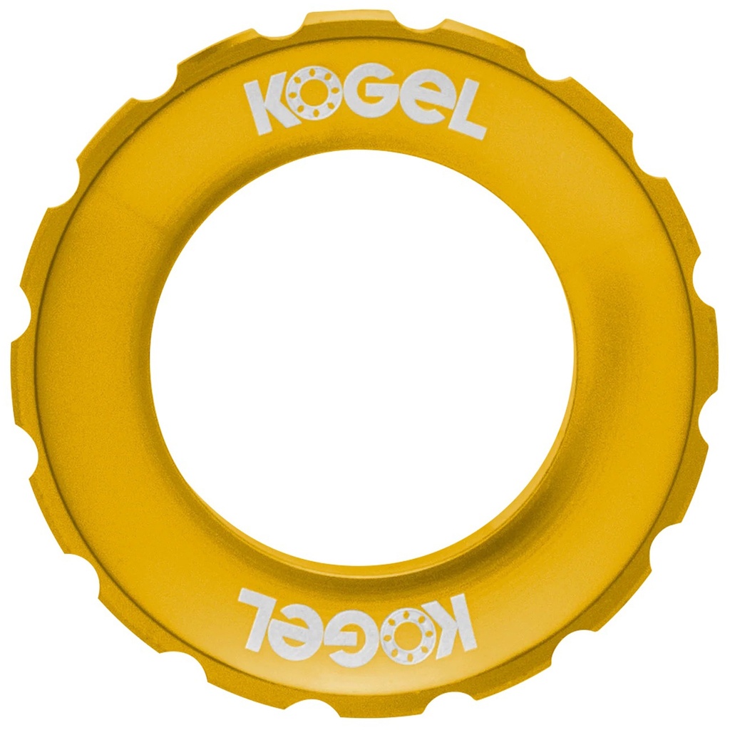 [RLOCK-EXT-GOLD] Kogel Bearings Center Lock Rotor Lockring, Gold