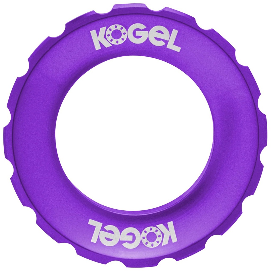 [RLOCK-EXT-PURPLE] Kogel Bearings Center Lock Rotor Lockring, Purple