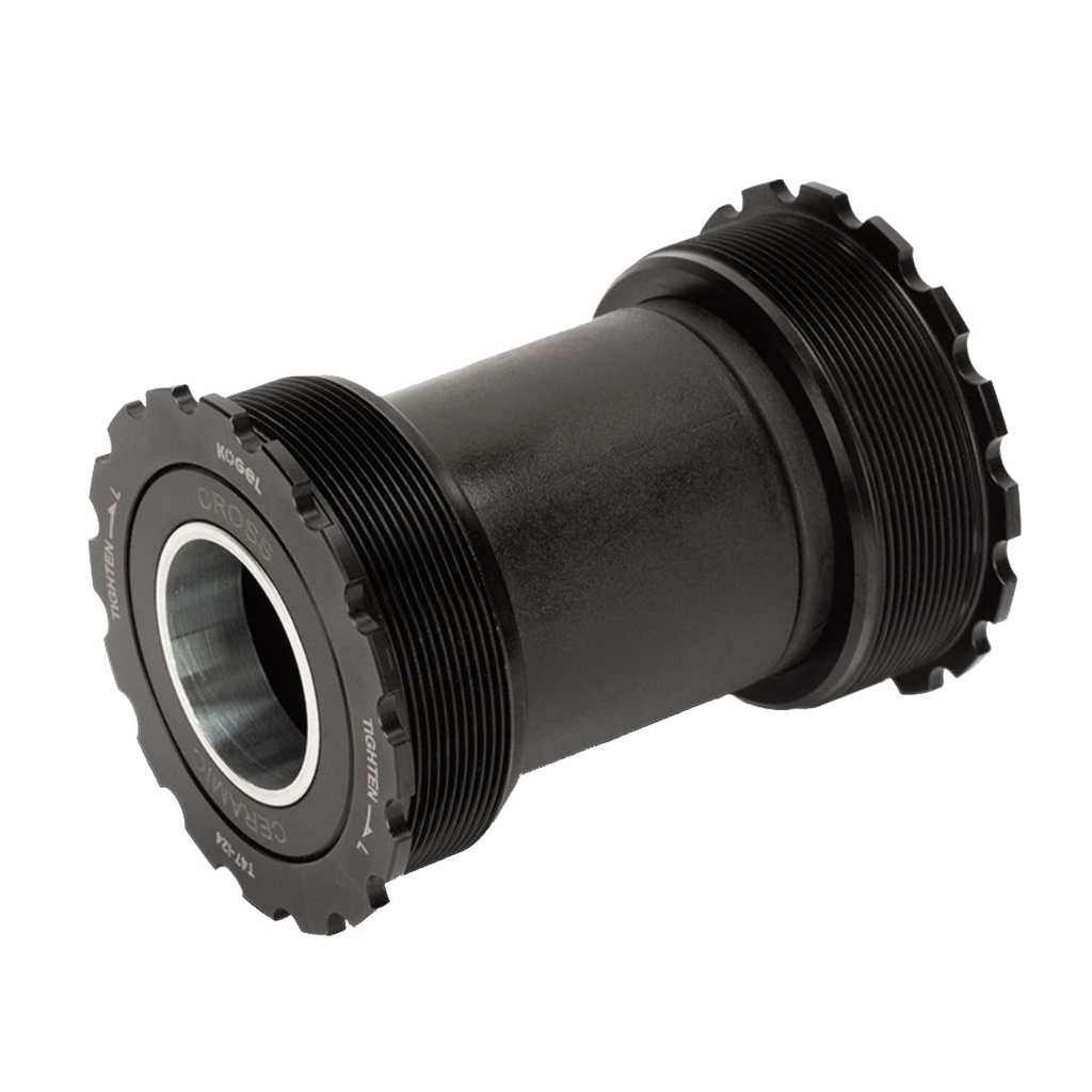 [T47-I24GXP-R] Kogel Bearings T47 Internal 24/GXP (Road) Bottom Bracket - Black