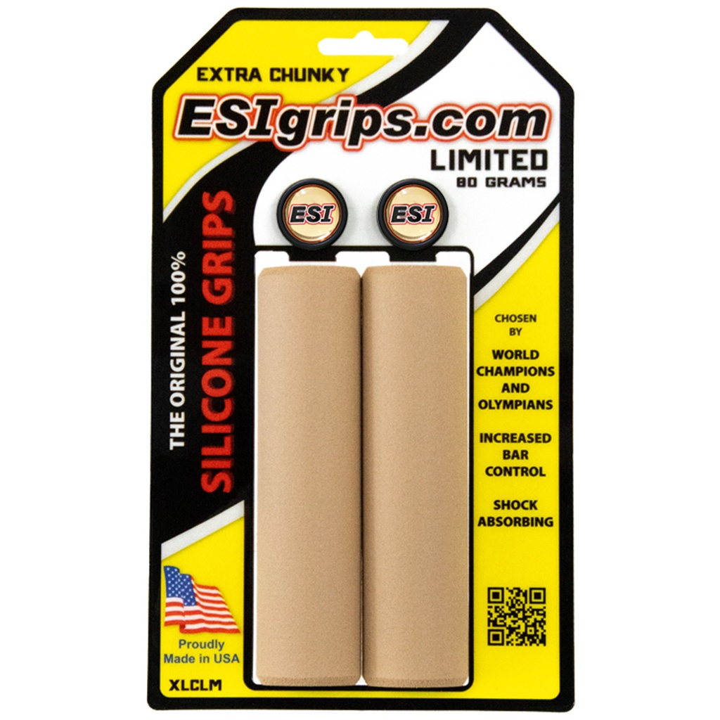 [XLCTN] ESI grips MTB Extra Chunky Silicone Grips, Tan