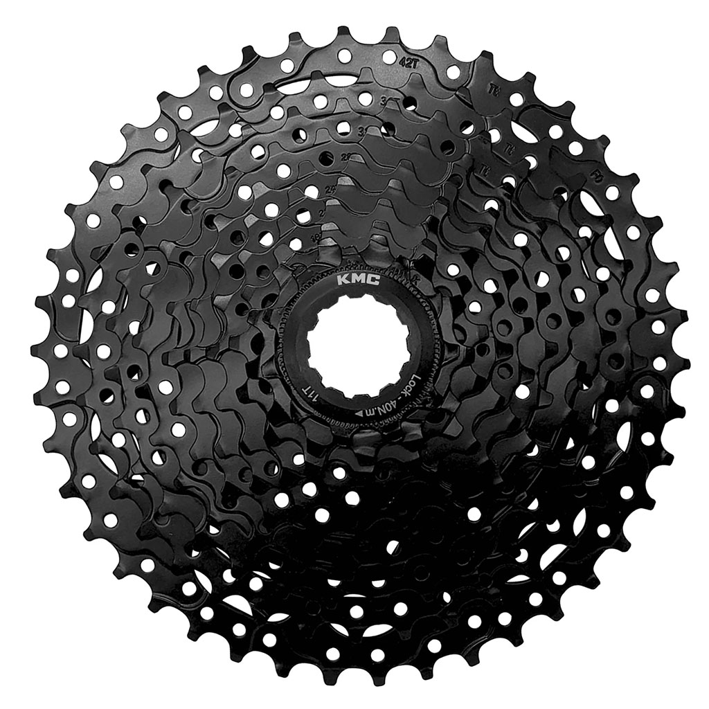 [CSTE00523] KMC 10sp Cassette, 11-42t - Black