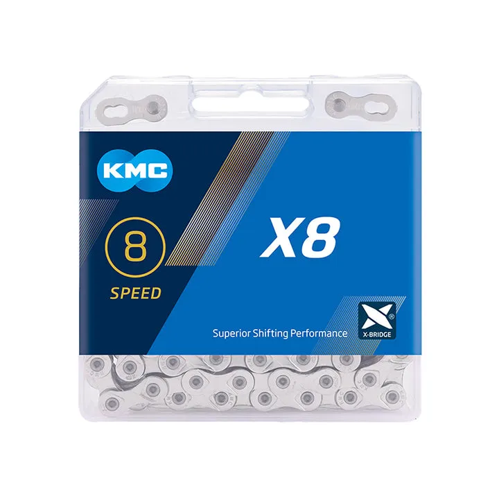 [CN08269] KMC X8 Chain (8sp), Silver
